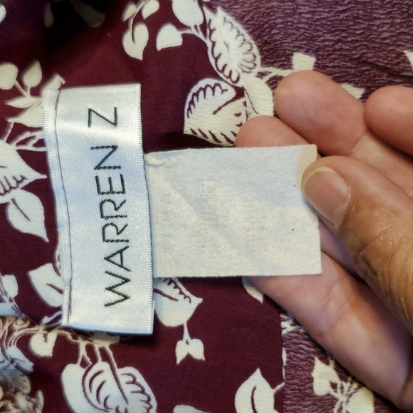 Classic Floral Tea Length Warren Z Dress - Picture 13 of 13